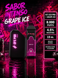 Life Pod Kit Eco Pro + Grape ICE 8.000 Puff